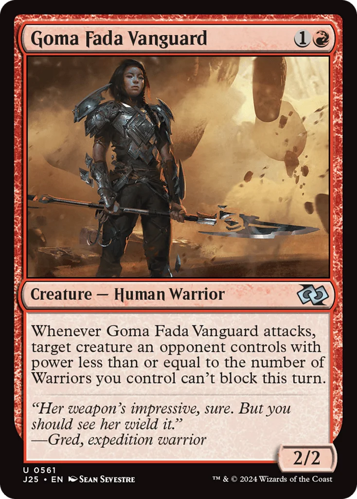 Goma Fada Vanguard · Foundations Jumpstart