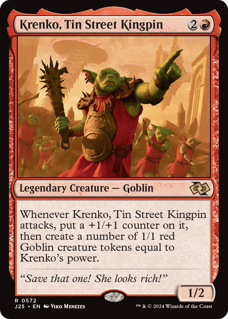 Krenko, Tin Street Kingpin · Foundations Jumpstart