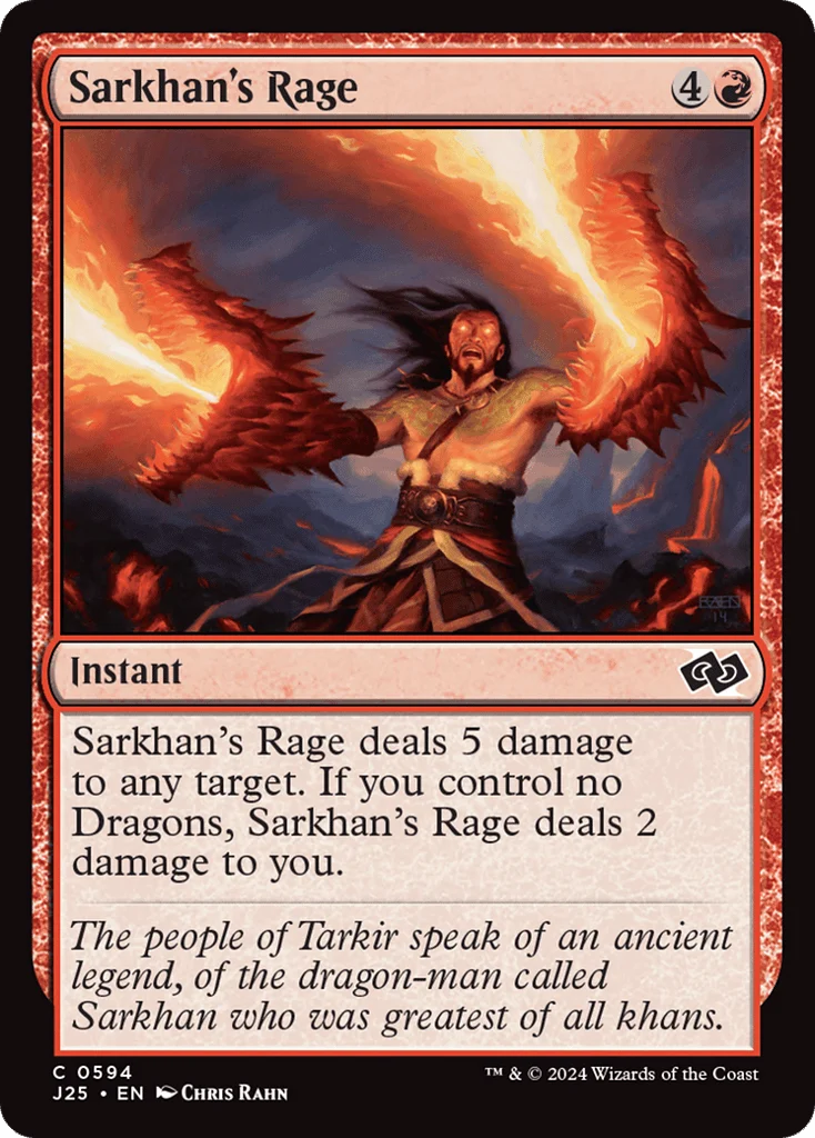 Sarkhan's Rage · Foundations Jumpstart