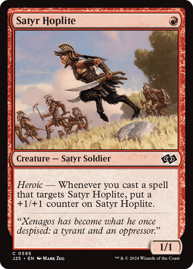 Satyr Hoplite · Foundations Jumpstart