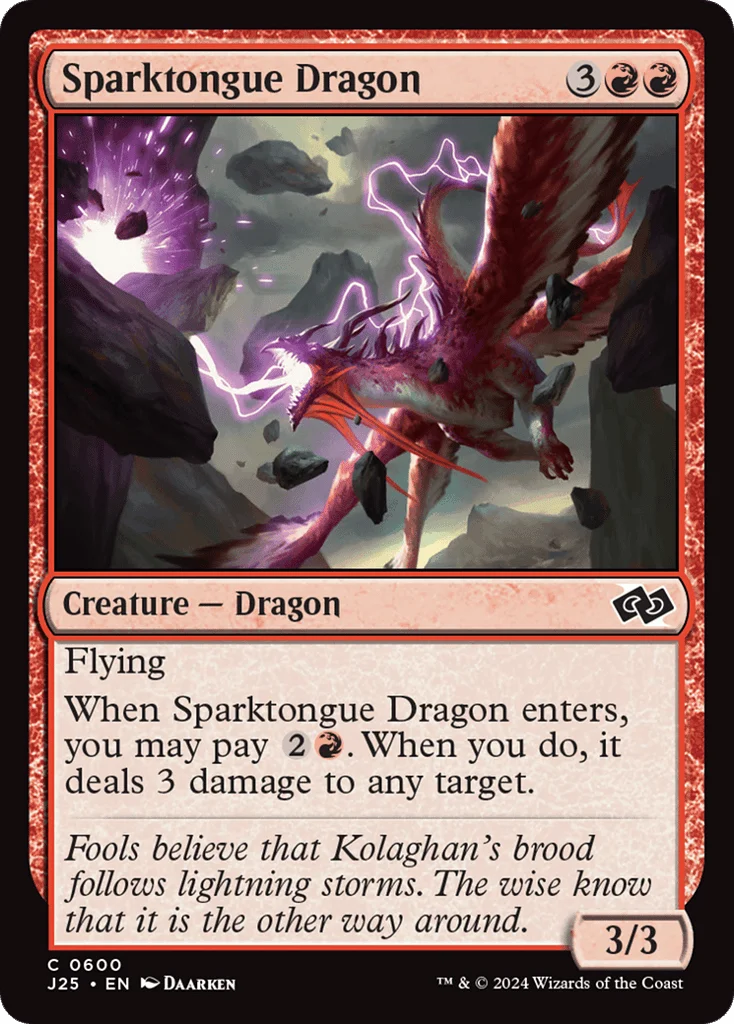 Sparktongue Dragon · Foundations Jumpstart