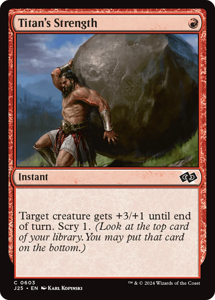 Titan's Strength · Foundations Jumpstart