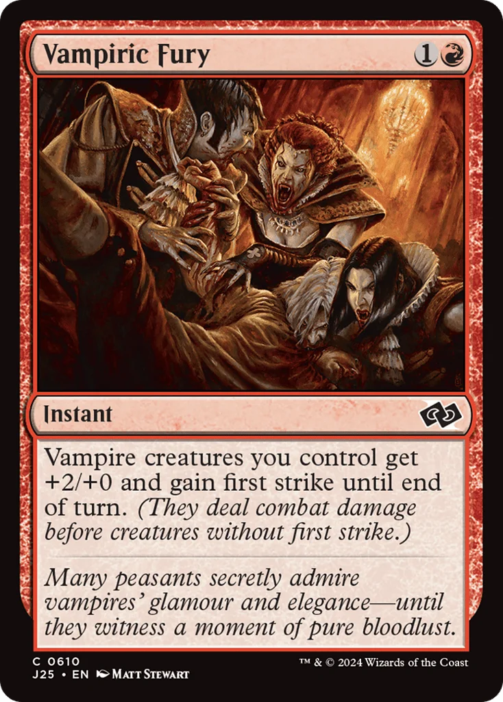 Vampiric Fury · Foundations Jumpstart