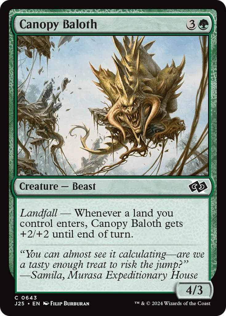 Canopy Baloth · Foundations Jumpstart