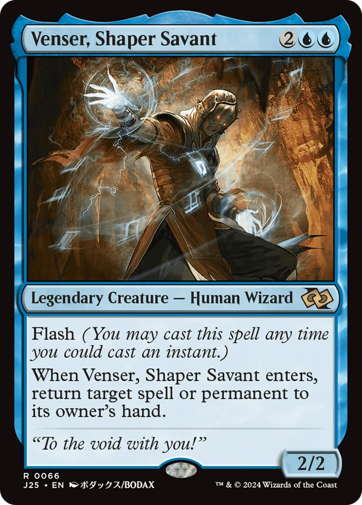 Venser, Shaper Savant · Foundations Jumpstart