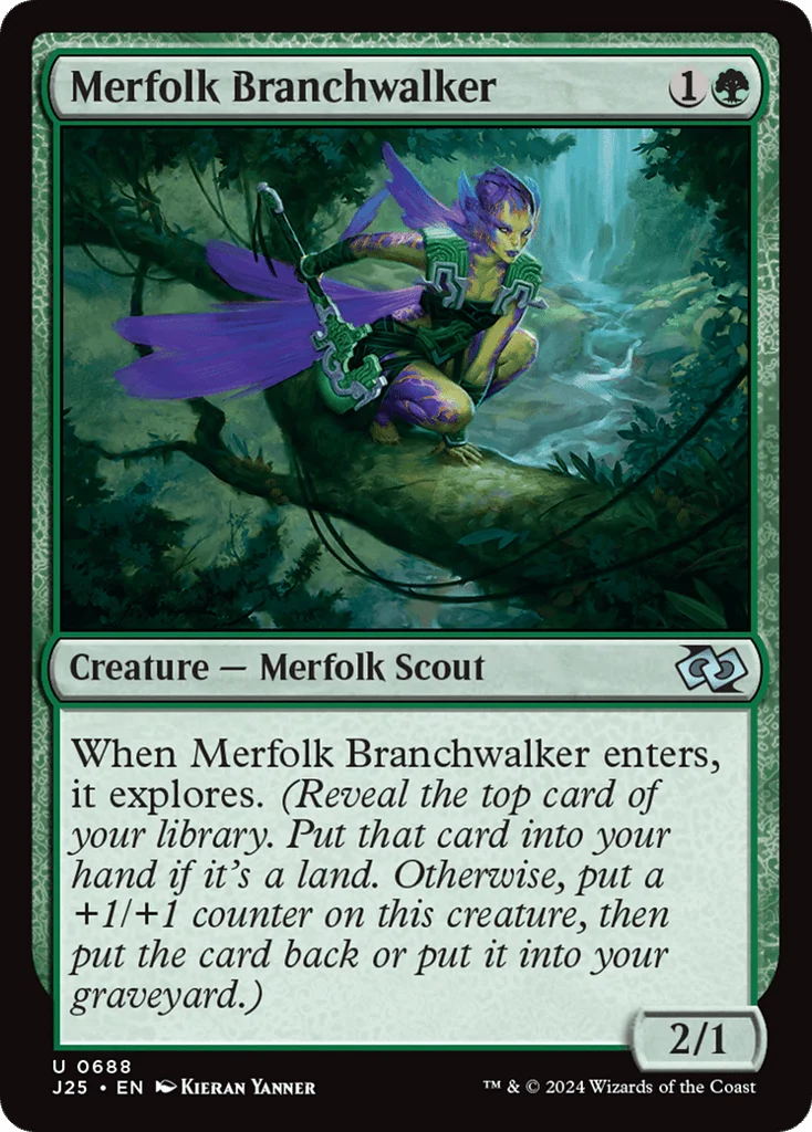 Merfolk Branchwalker · Foundations Jumpstart