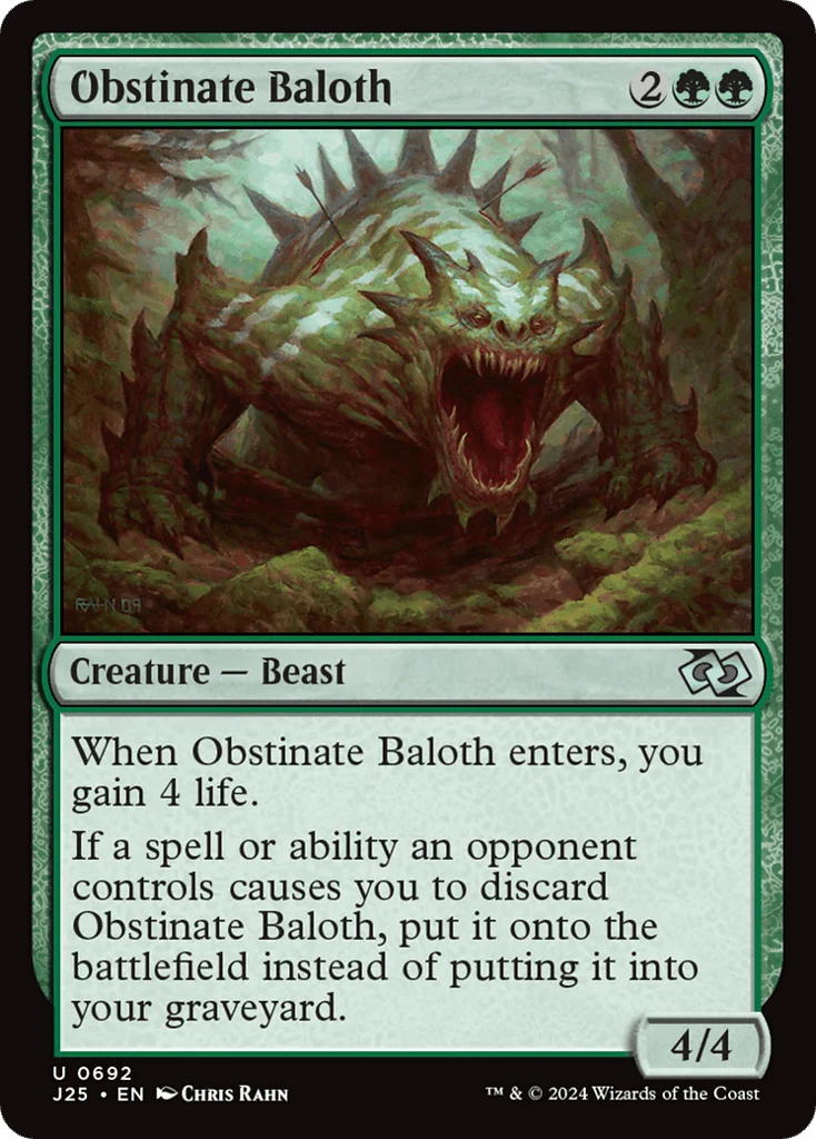 Obstinate Baloth · Foundations Jumpstart
