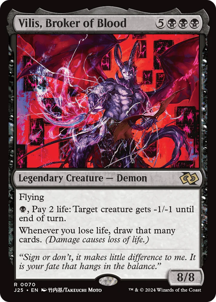 Vilis, Broker of Blood · Foundations Jumpstart