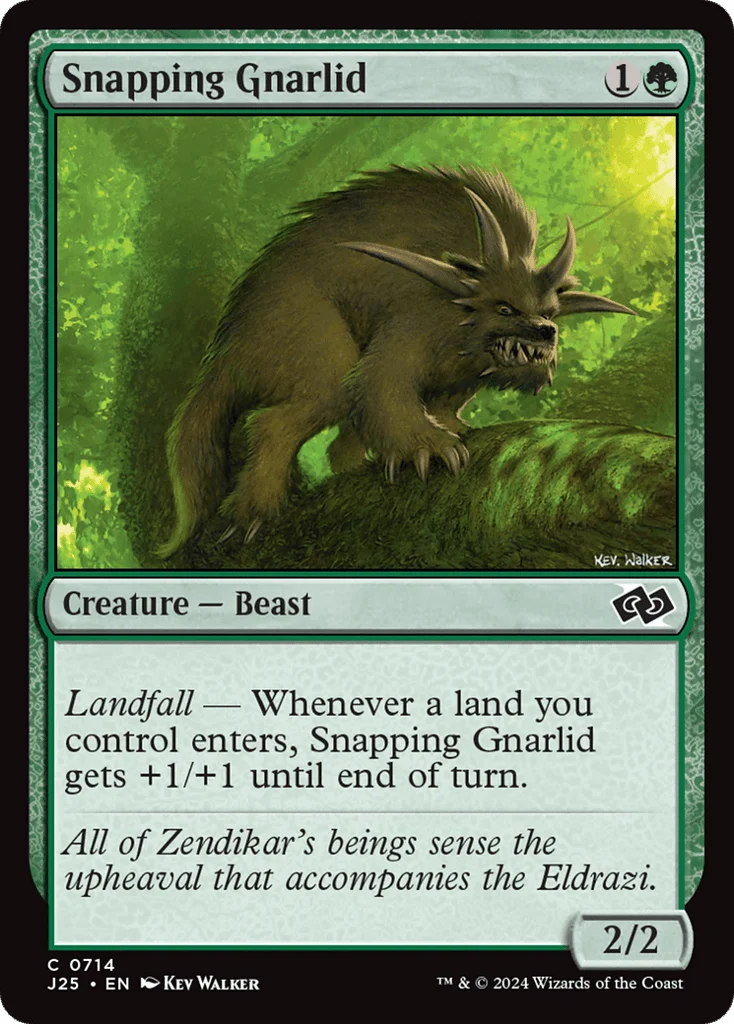 Snapping Gnarlid · Foundations Jumpstart