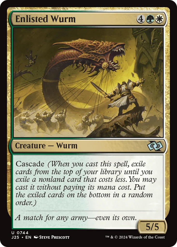 Enlisted Wurm · Foundations Jumpstart