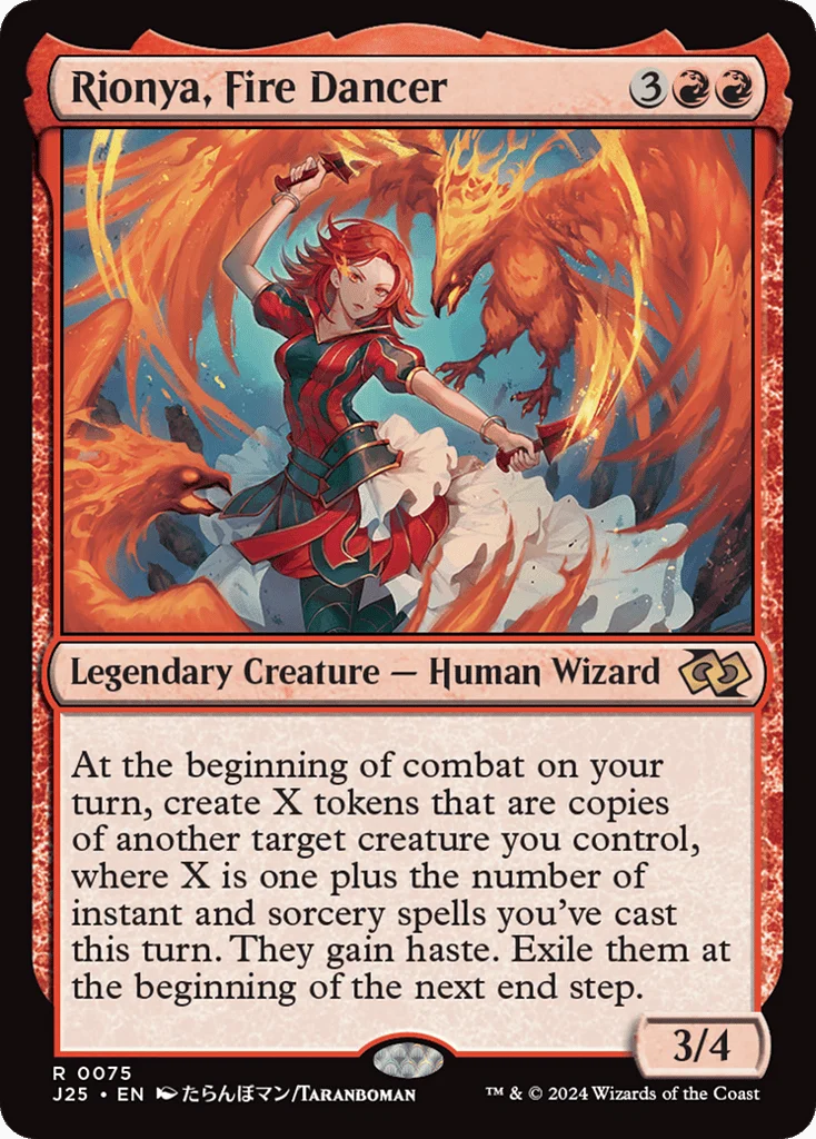 Rionya, Fire Dancer · Foundations Jumpstart