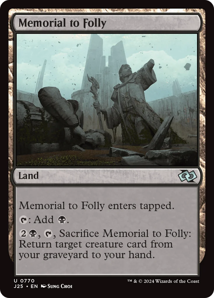 Memorial to Folly · Foundations Jumpstart