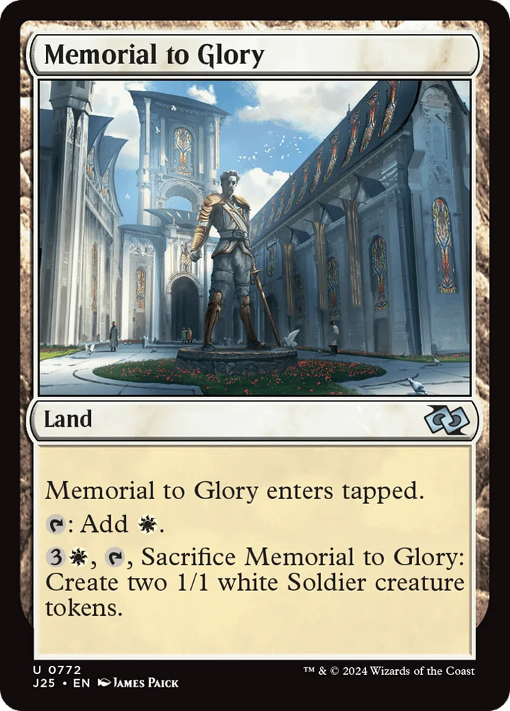 Memorial to Glory · Foundations Jumpstart