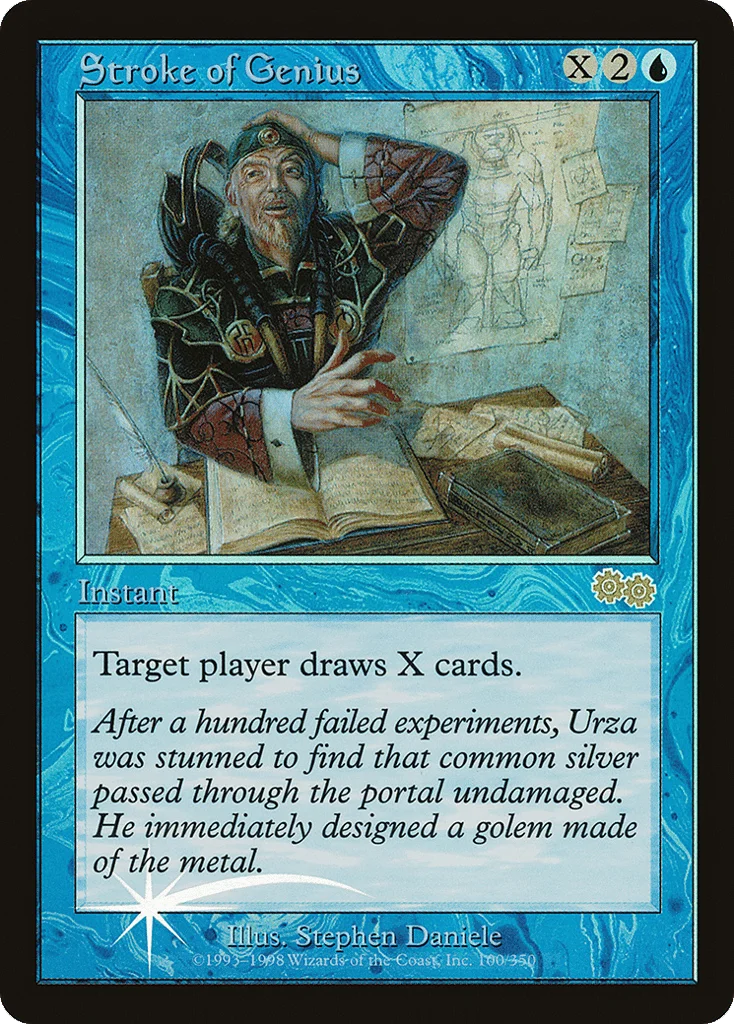 Stroke of Genius · Judge Gift Cards 1998