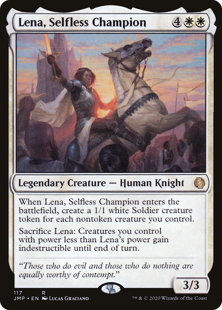 Lena, Selfless Champion · Jumpstart