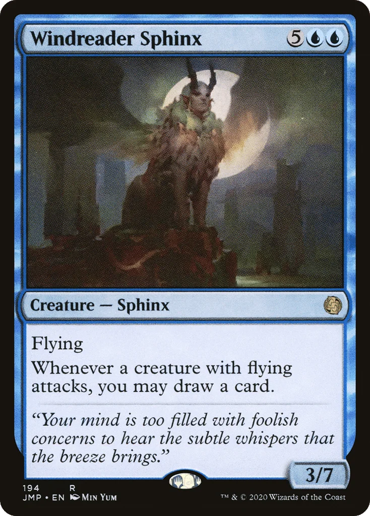 Windreader Sphinx · Jumpstart