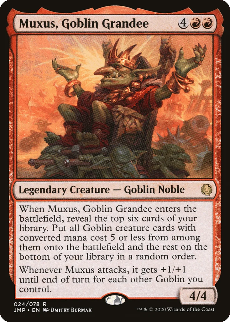 Muxus, Goblin Grandee · Jumpstart