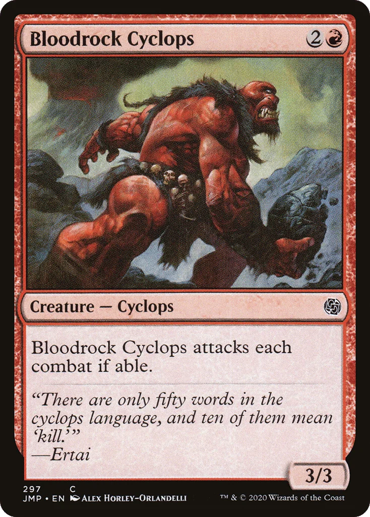 Bloodrock Cyclops · Jumpstart