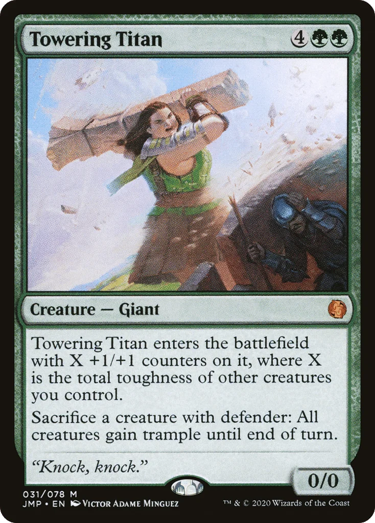Towering Titan · Jumpstart