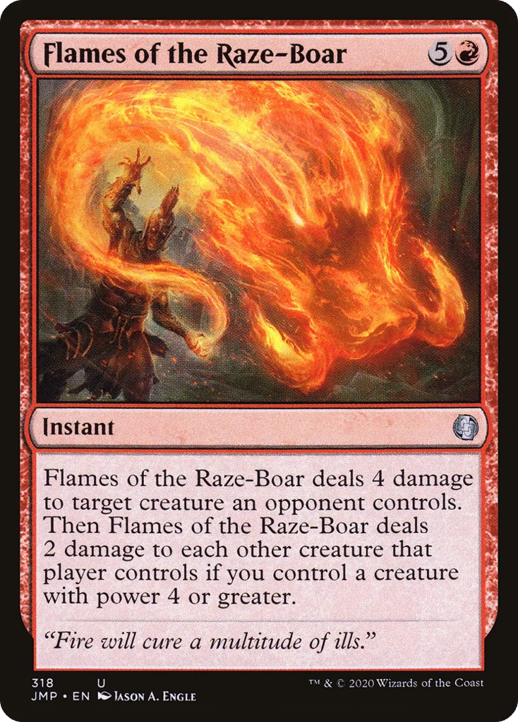 Flames of the Raze-Boar · Jumpstart