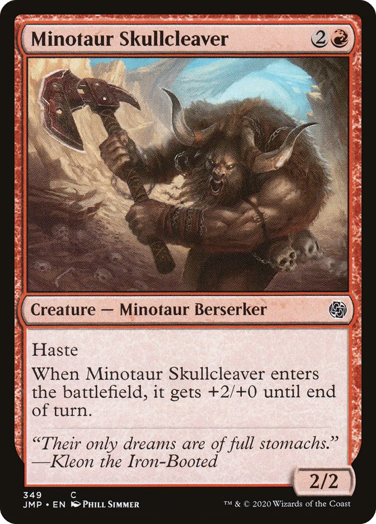 Minotaur Skullcleaver · Jumpstart