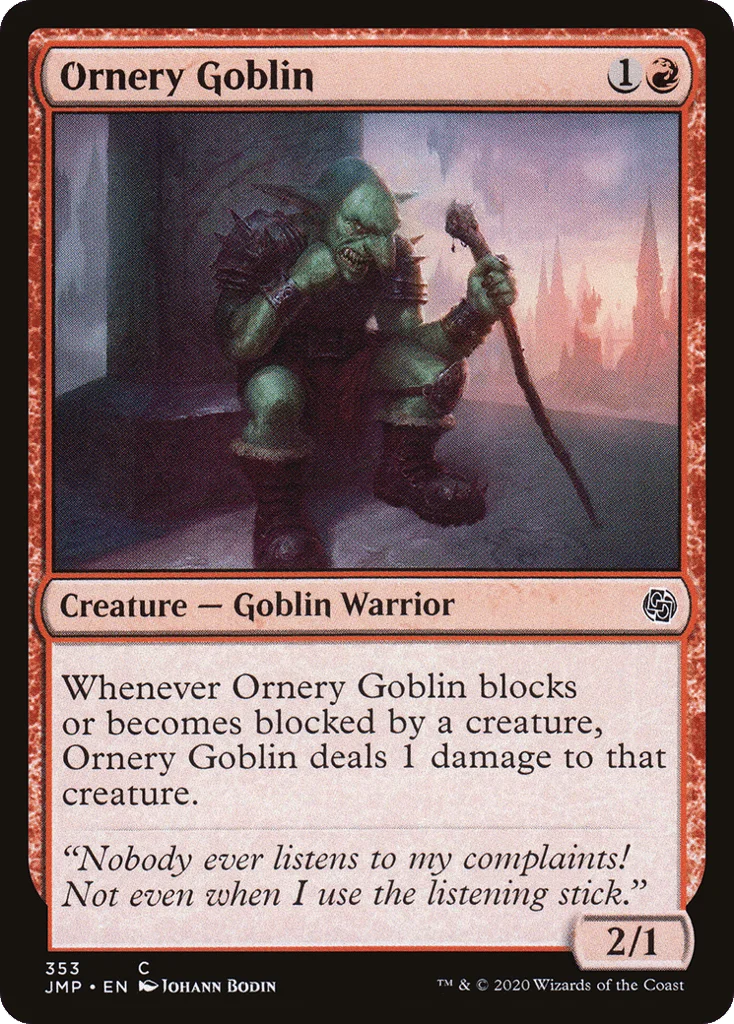 Ornery Goblin · Jumpstart