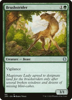 Brushstrider
