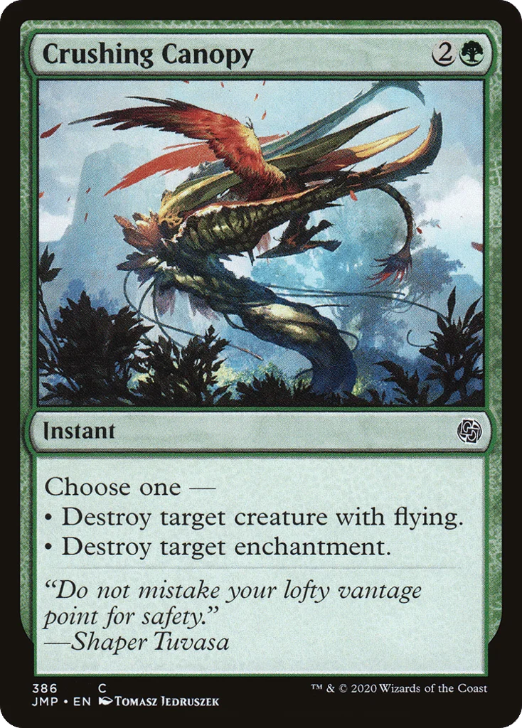 Crushing Canopy · Jumpstart