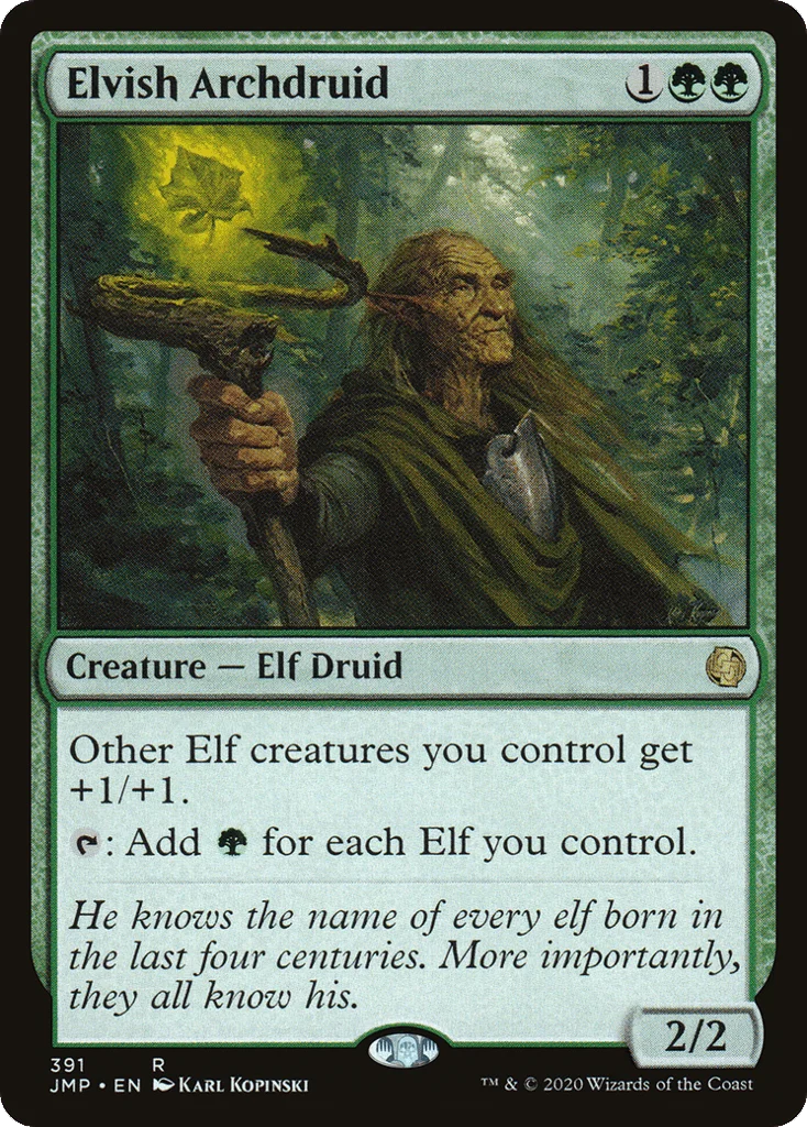 Elvish Archdruid · Jumpstart