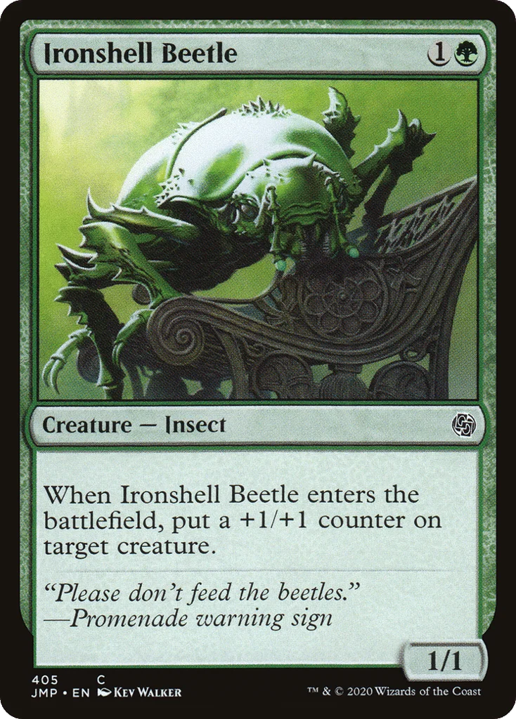 Ironshell Beetle · Jumpstart