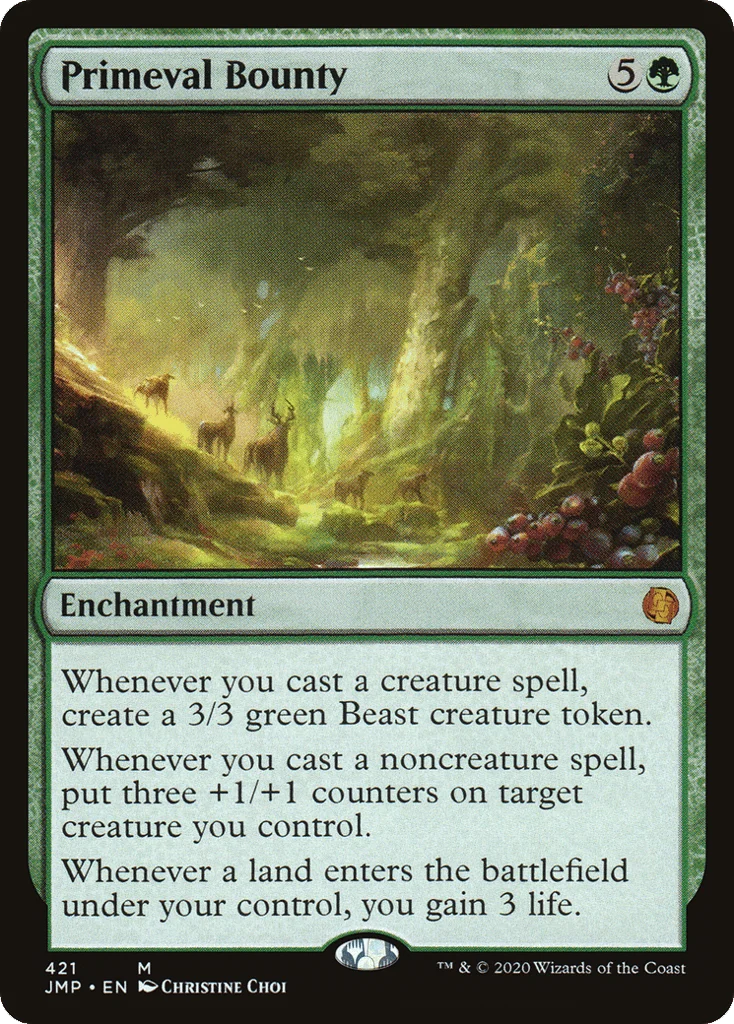 Primeval Bounty · Jumpstart