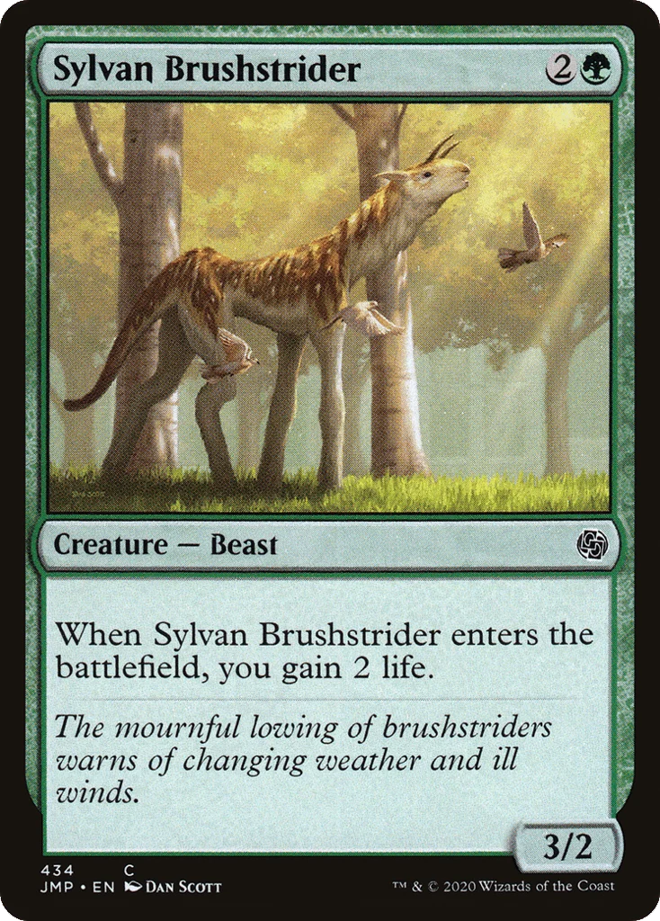 Sylvan Brushstrider · Jumpstart