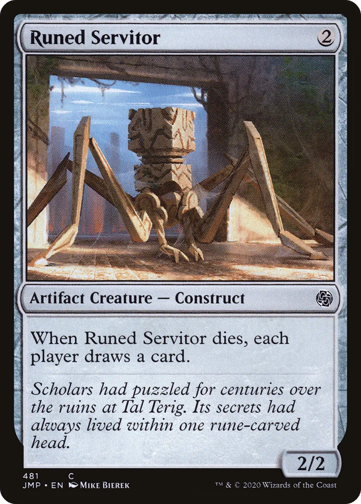 Runed Servitor · Jumpstart