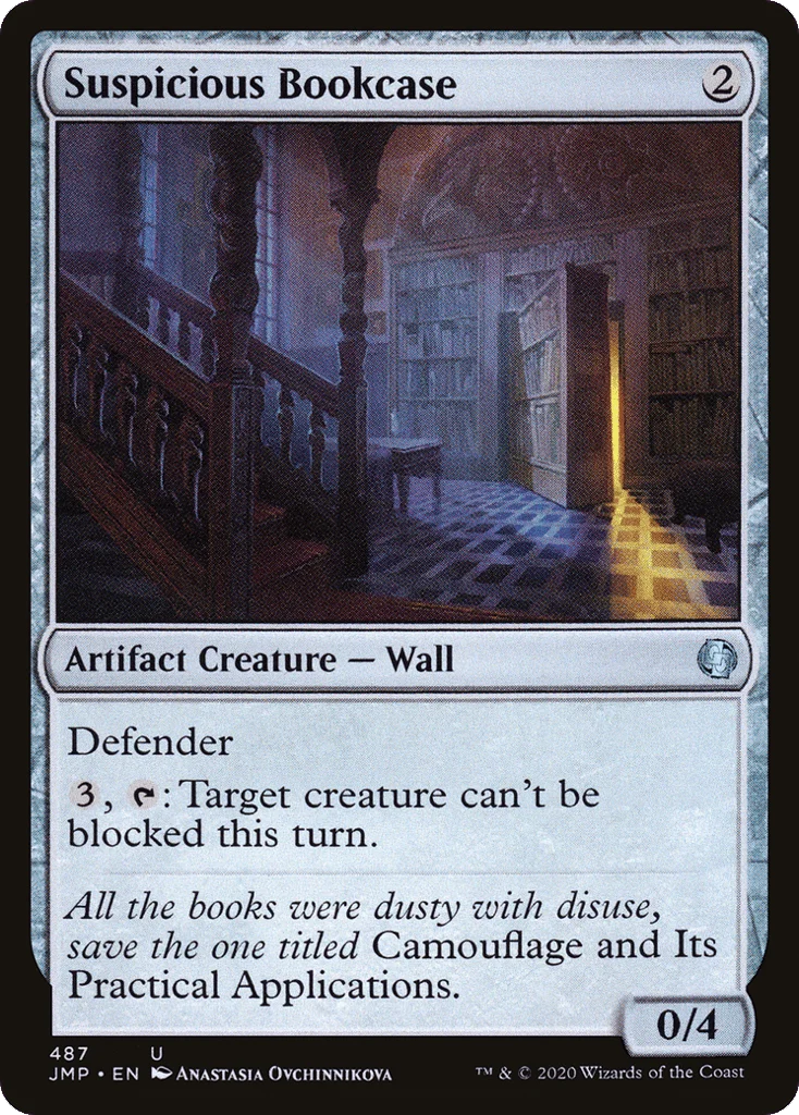 Suspicious Bookcase · Jumpstart