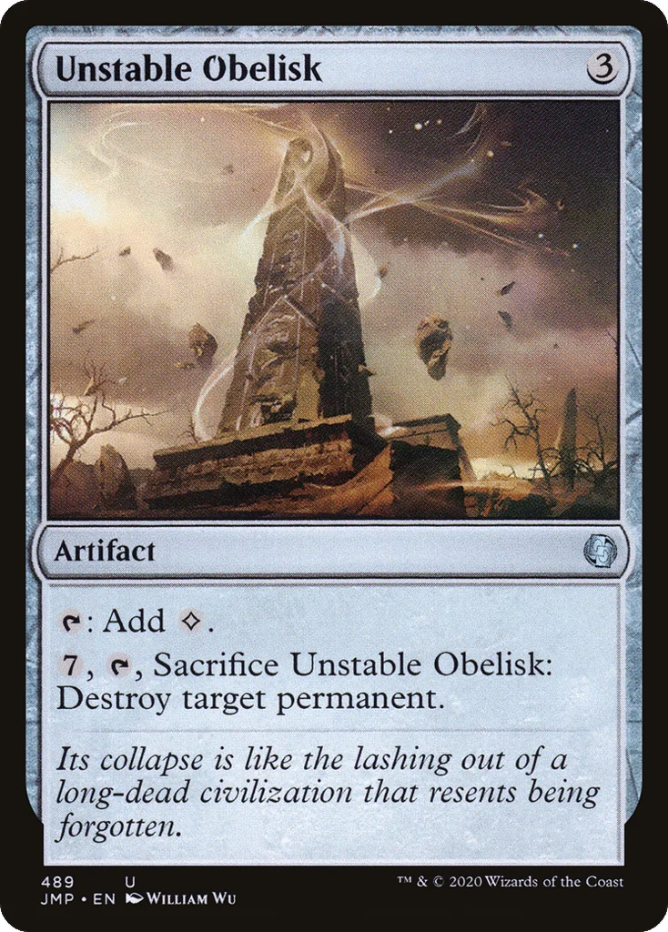 Unstable Obelisk · Jumpstart