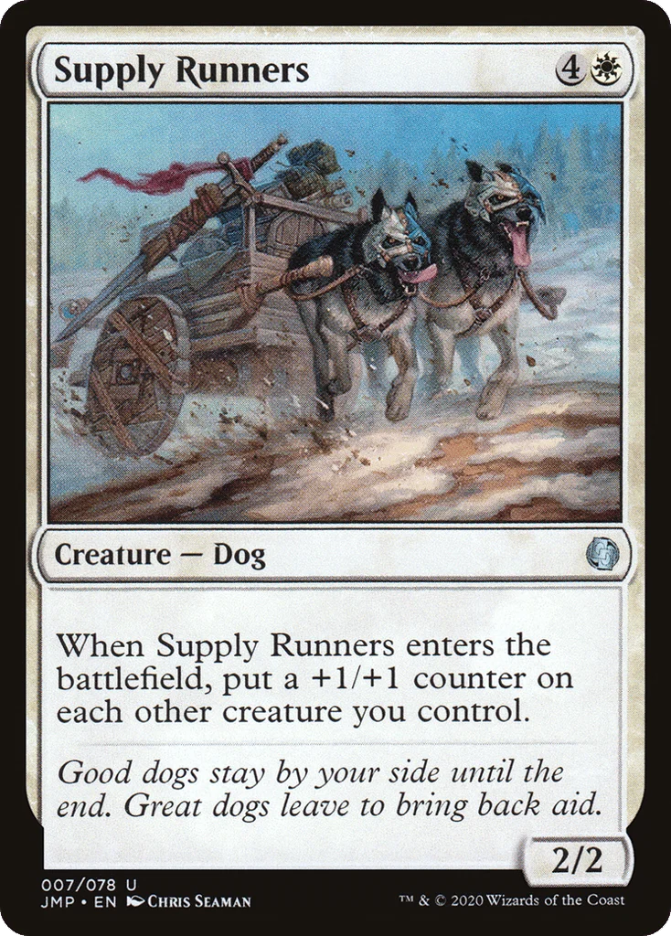 Supply Runners · Jumpstart