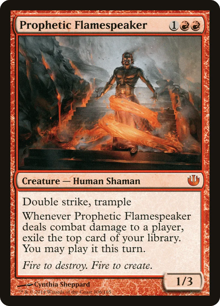 Prophetic Flamespeaker · Journey into Nyx