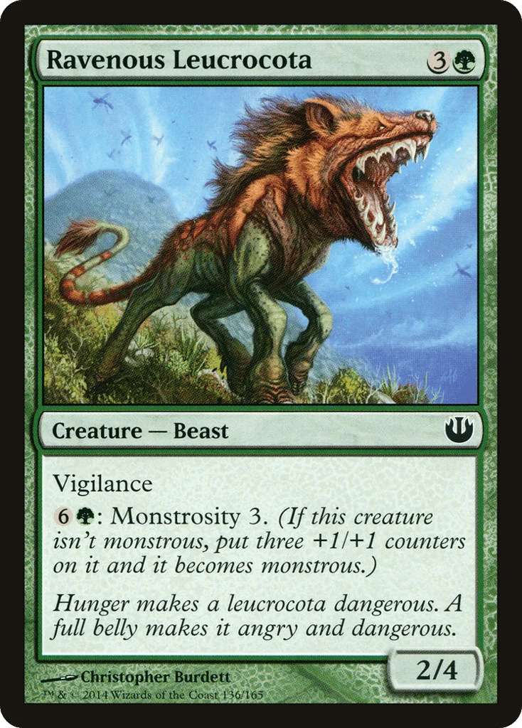 Ravenous Leucrocota · Journey into Nyx