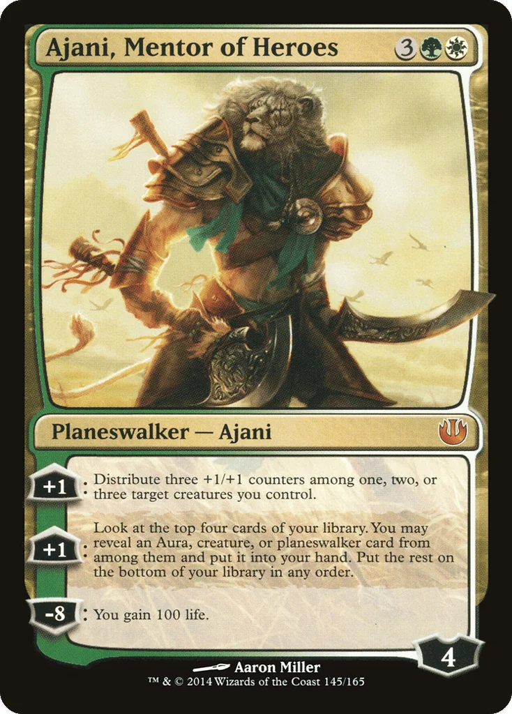 Ajani, Mentor of Heroes · Journey into Nyx