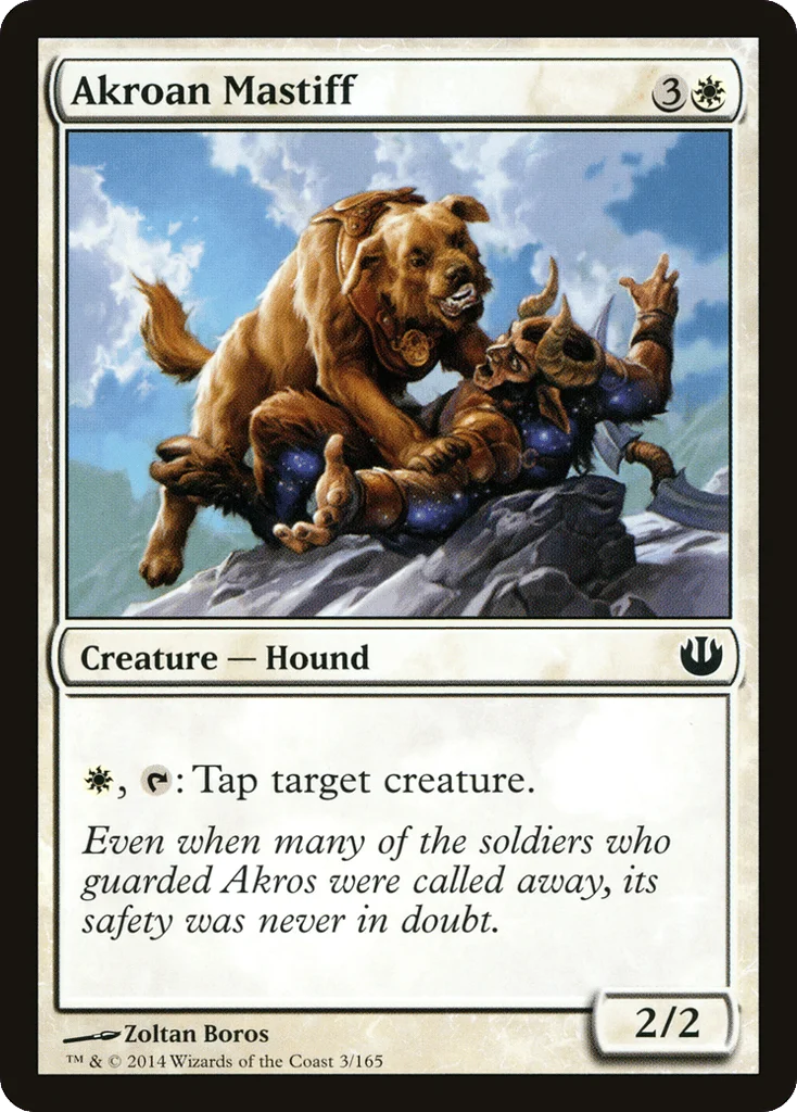 Akroan Mastiff · Journey into Nyx