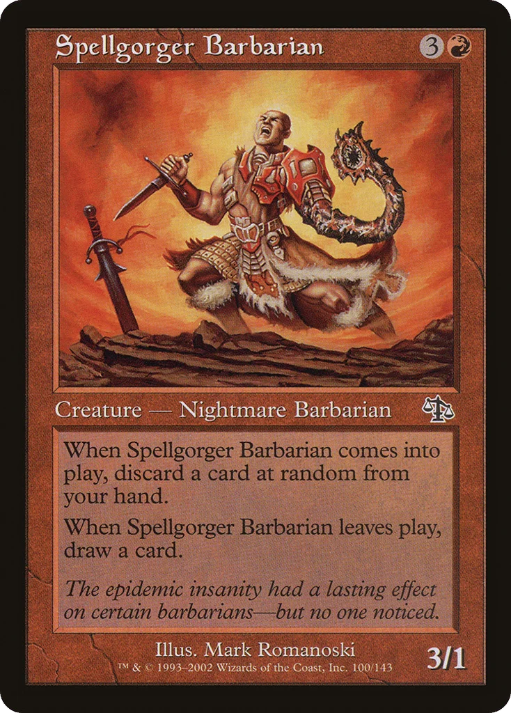 Spellgorger Barbarian · Judgment