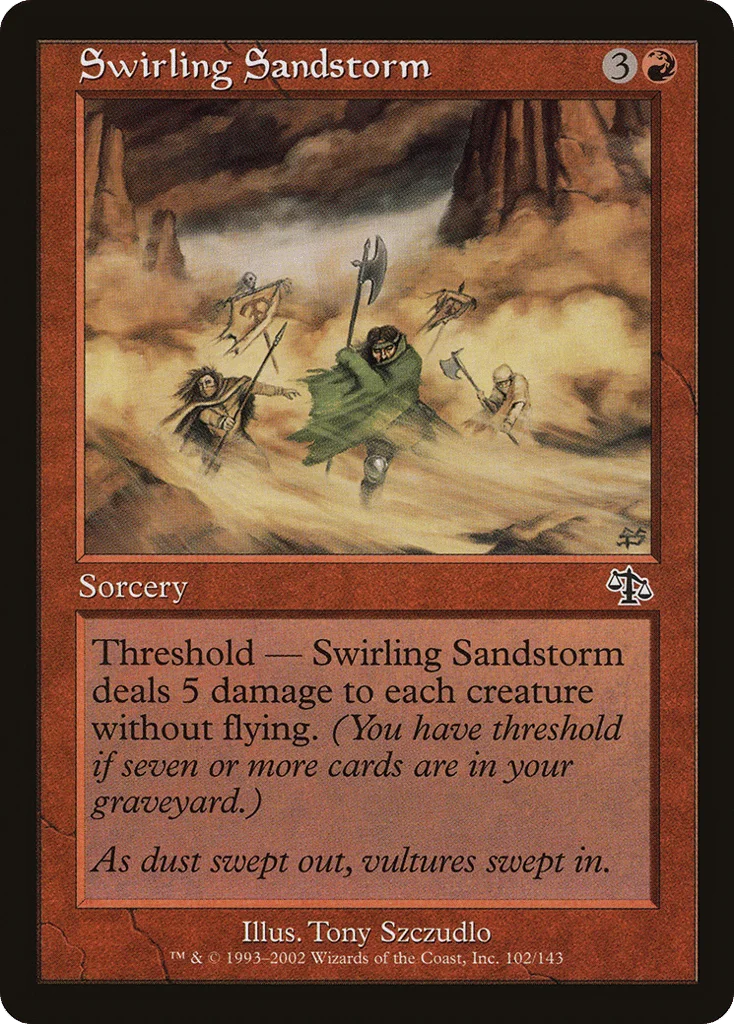 Swirling Sandstorm · Judgment
