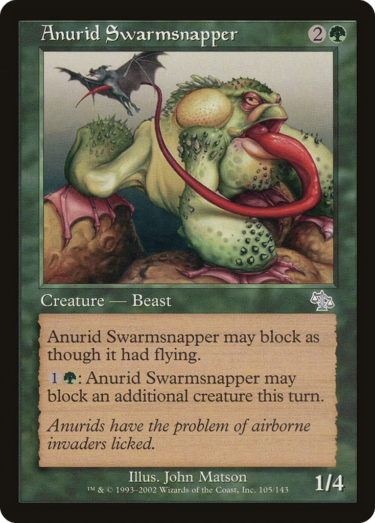 Anurid Swarmsnapper · Judgment