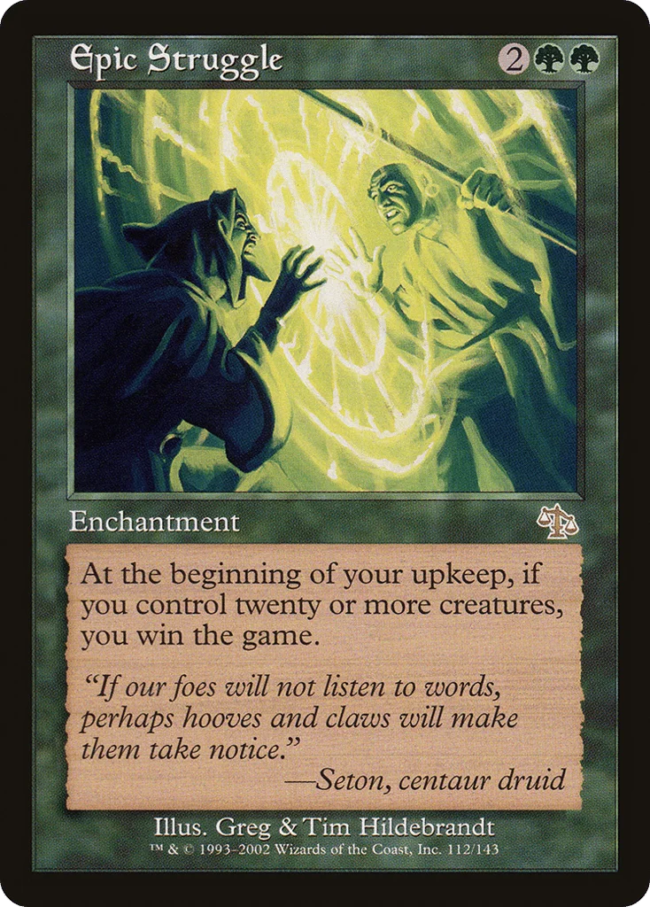 Epic Struggle · Judgment