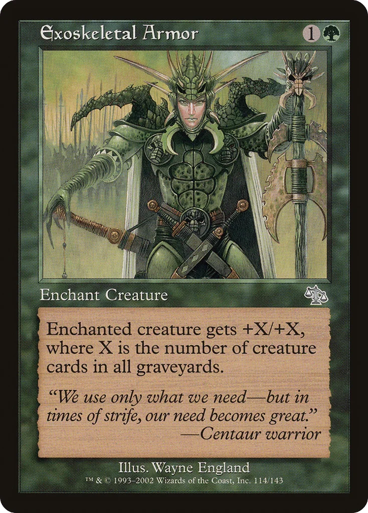 Exoskeletal Armor · Judgment