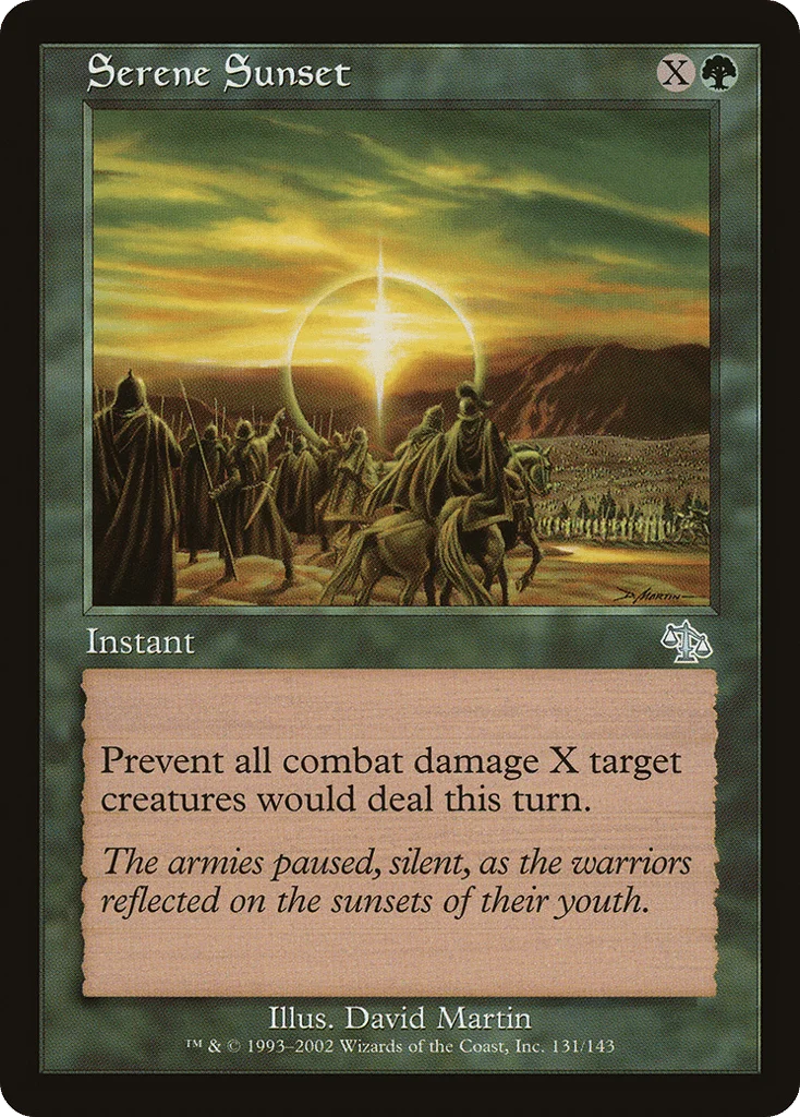 Serene Sunset · Judgment