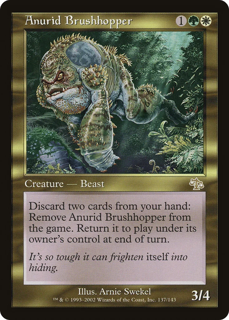 Anurid Brushhopper · Judgment