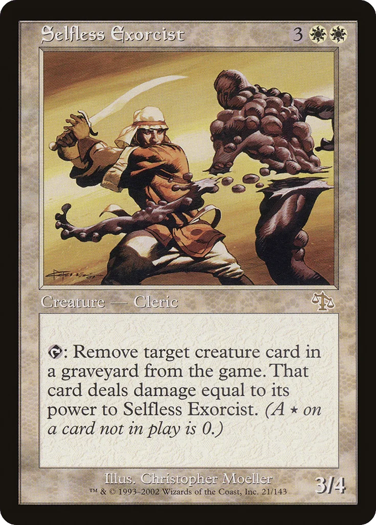 Selfless Exorcist · Judgment