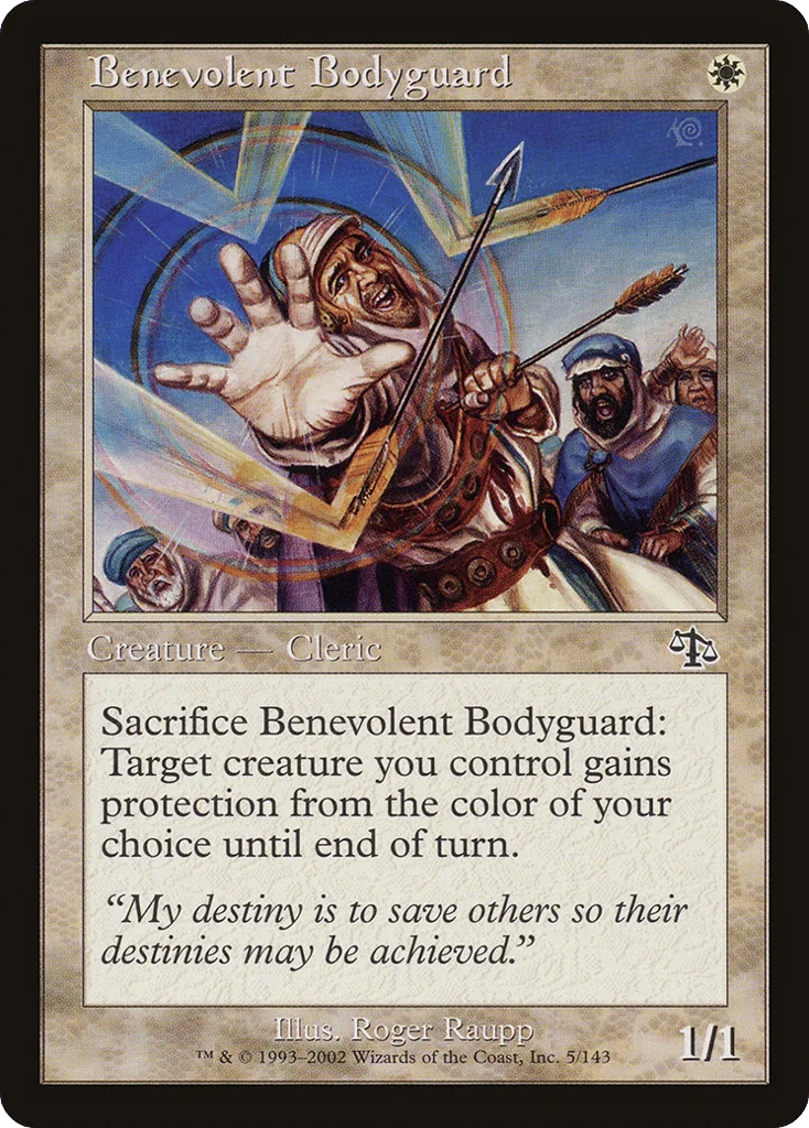 Benevolent Bodyguard · Judgment