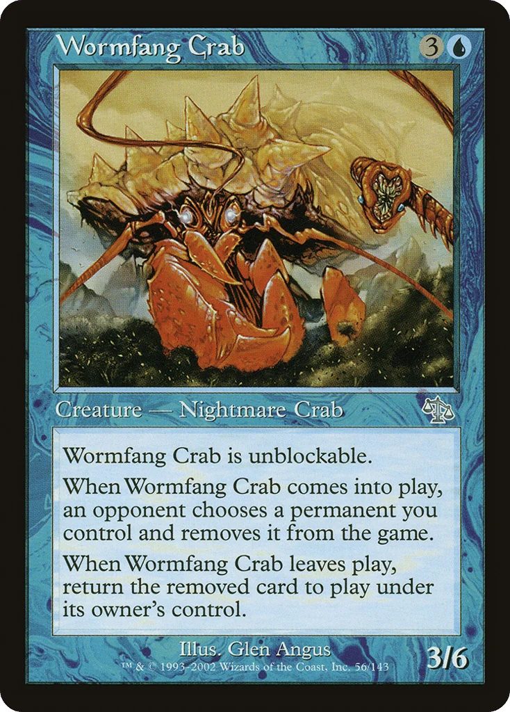 Wormfang Crab · Judgment